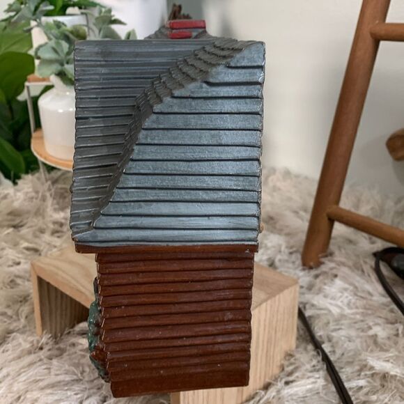 Vtg 1946 Haddon Original Home Sweet Home Clock Animated Rocking Grandma W/Light - Picture 6 of 17